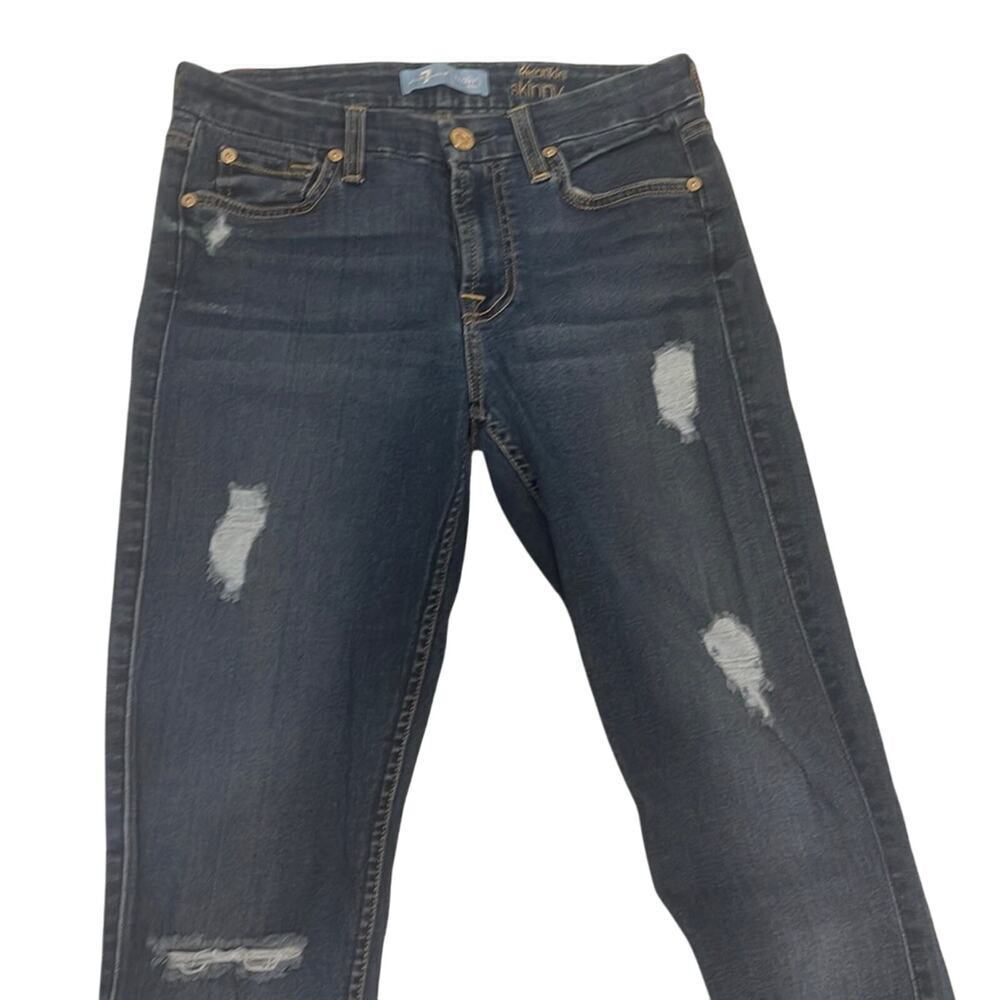 7 For All Mankind Ankle Skinny Jeans Size 27